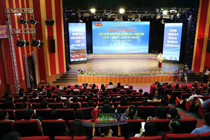 Tổng kết và trao giải Cuộc thi về chuyển đổi số tỉnh Sơn La năm 2026.