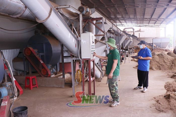 Ca sản xuất tại Nhà máy chế biến cà phê Công ty cổ phần Phúc Sinh Sơn La.