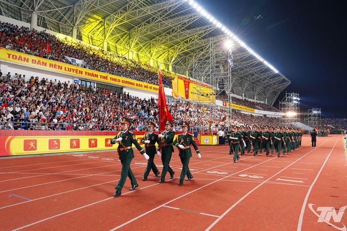 Các lực lượng tham gia diễu binh, diễu hành.