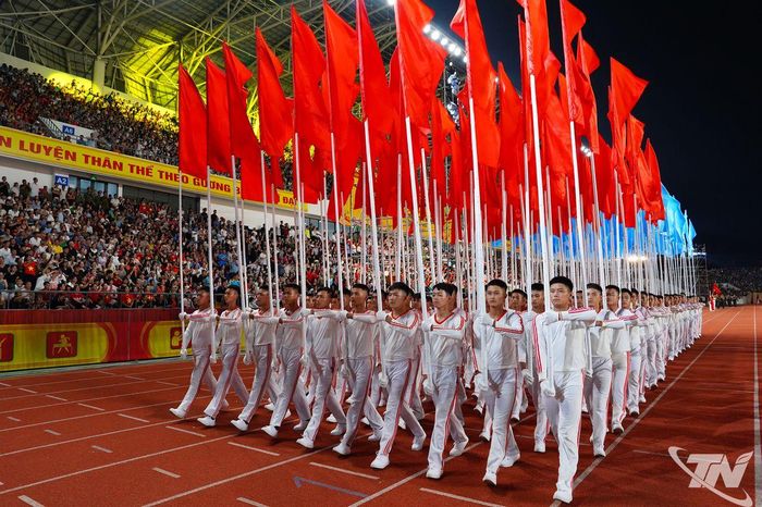 Màn diễu binh, diễu hành lực lượng.