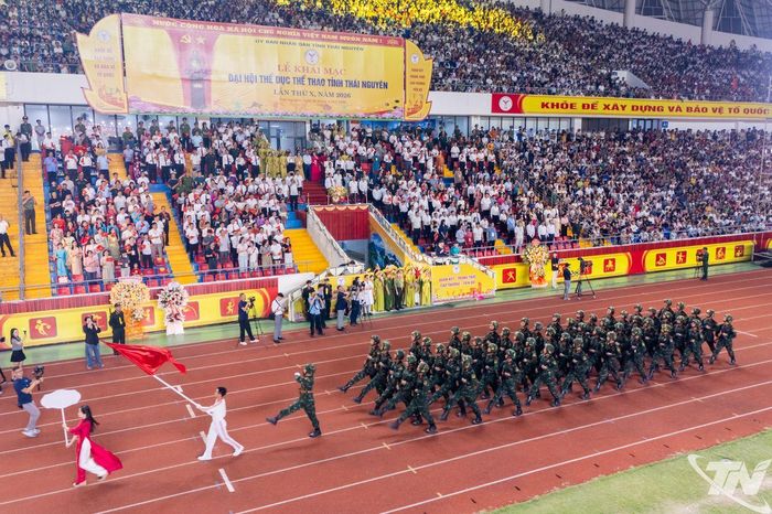 Màn diễu binh, diễu hành lực lượng.