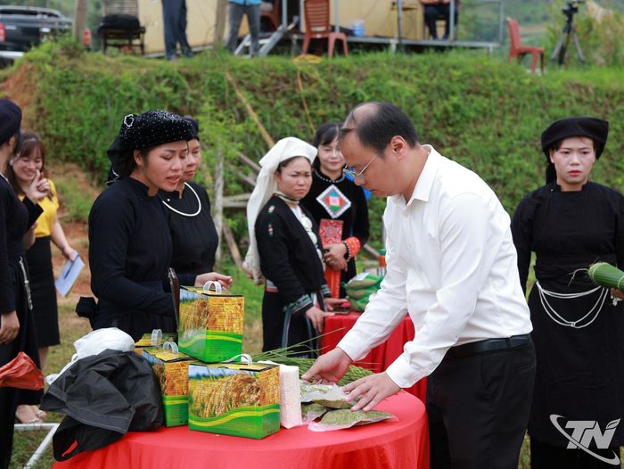 Đồng chí Đỗ Hoàng Hải, Phó Chủ tịch UBND xã Ngân Sơn, tham gia chương trình.