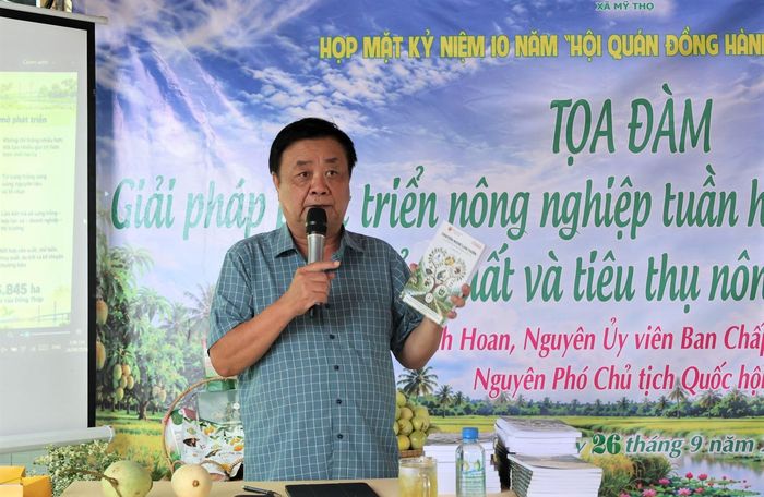 Nguyên Phó Chủ tịch Quốc hội Lê Minh Hoan chia sẻ tại tọa đàm
