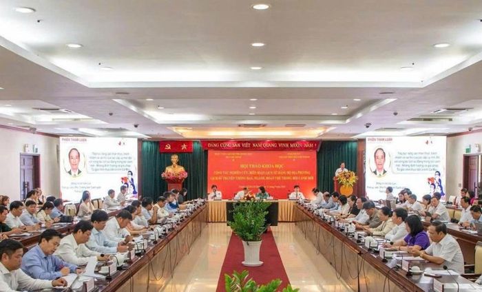 Bí thư Tỉnh ủy Phan Thăng An tham dự Hội thảo khoa học “Công tác nghiên cứu, biên soạn lịch sử Đảng bộ địa phương; lịch sử truyền thống ban, ngành, đoàn thể trong bối cảnh mới” do Học viện Chính trị quốc gia Hồ Chí Minh phối hợp với Thành ủy Thành phố Hồ Chí Minh tổ chức ngày 25/9/2026. 