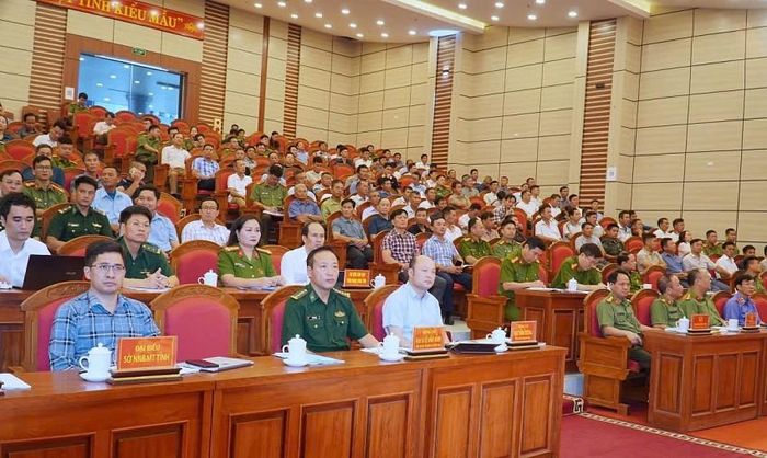 Toàn cảnh hội nghị tuyên truyền, ngăn chặn hải sản IUU