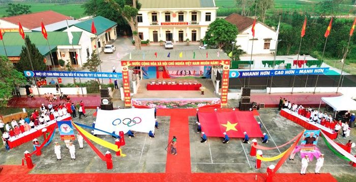 Phong trào rèn luyện thể dục - thể thao rộng khắp tại các địa phương ở Nghệ An. (Ảnh: Việt Hòa)