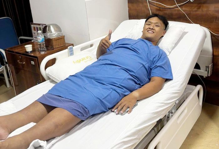 Đây là lần đại phẫu cắt da thứ ba của Trọng Nhân.