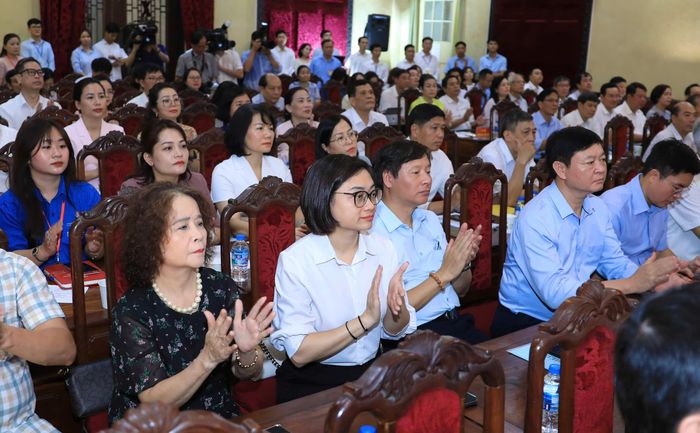 Các đại biểu tham dự hội nghị. (Ảnh: Quang Thái)