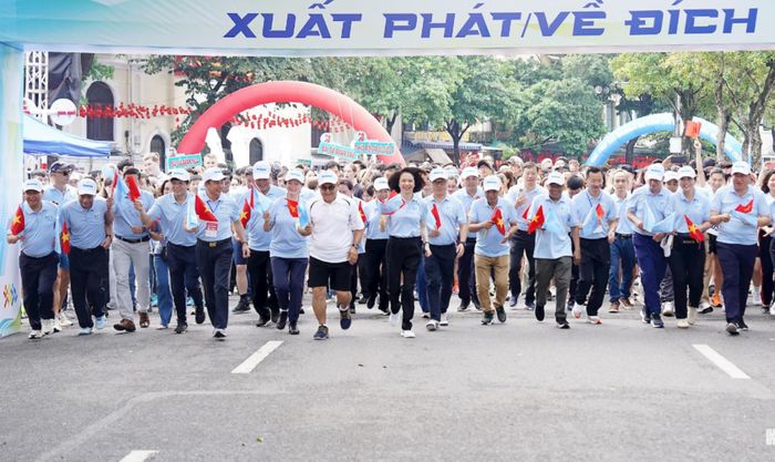 Chung kết giải chạy năm nay có sự tham dự của hơn 5000 người. Ảnh minh hoạ: Viết Thành