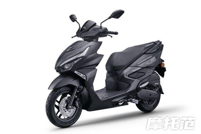 Hệ thống treo của NS125RX sử dụng phuộc trước dạng ống lồng truyền thống