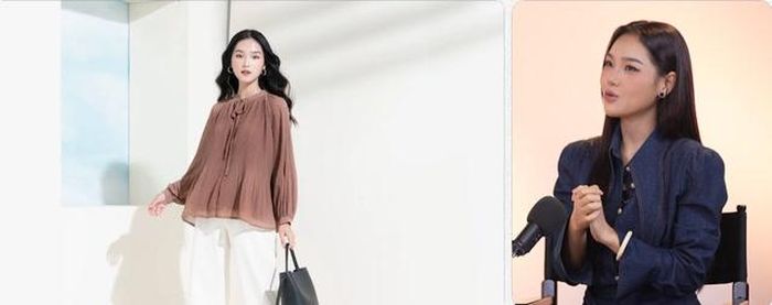 Cù Thị Trà từng xuất thân từ nghề người mẫu. Ảnh VTV