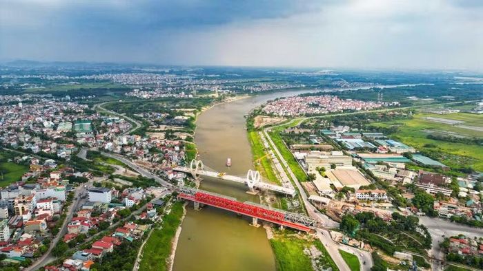Hình ảnh ấn tượng về cầu Đuống mới sắp hoàn thành...