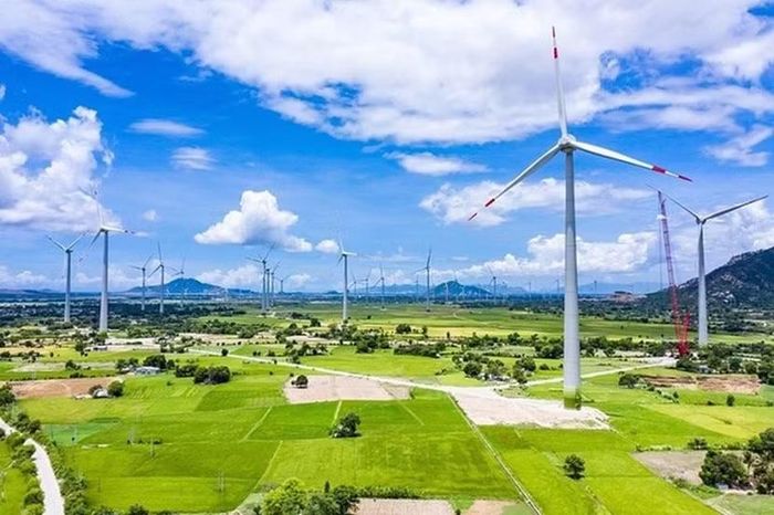 Những dự án như cánh đồng điện gió ở Ninh Thuận đang góp phần hiện thực hóa Chiến lược quốc gia về tăng trưởng xanh của Việt Nam