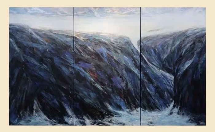 Tp Nguồn Sống 06, (2025), acrylic Đặng Thanh Dương