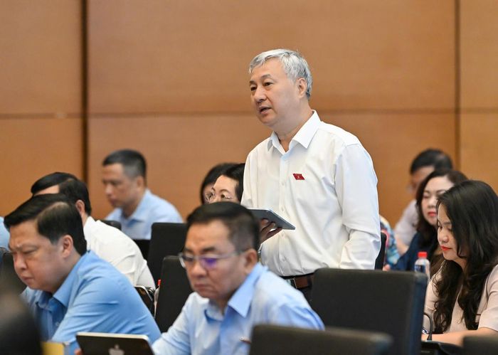 Ông Trần Văn Lâm phát biểu (Ảnh: Thuỷ Nguyên)