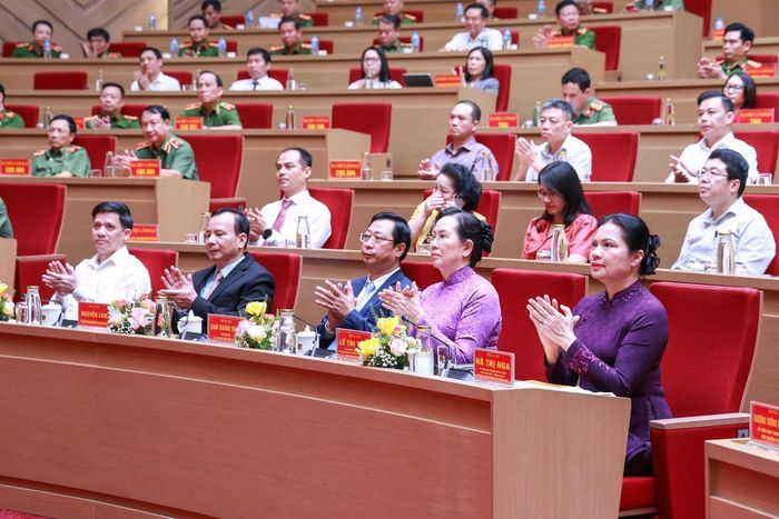 Các đại biểu tham dự hội nghị. Ảnh: Quang Vinh - Lê Khánh