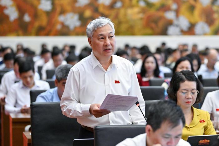 Ông Trần Văn Lâm phát biểu (Ảnh: Thuỷ Nguyên)
