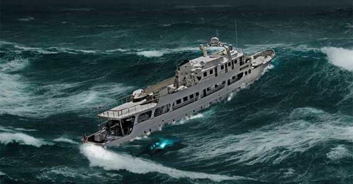 Chiếc du thuyền của Sói già Phố Wall gặp nạn. Ảnh: Power & Motoryacht.