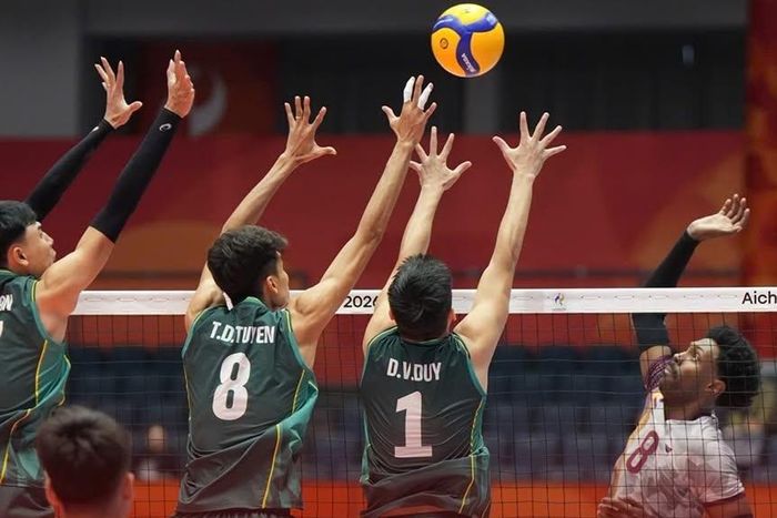 Bóng chuyền Việt Nam hết cơ hội vào tứ kết. Ảnh: Bóng chuyền Việt Nam.