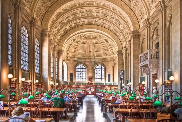  Thư viện Công cộng Boston. Ảnh: BPL.