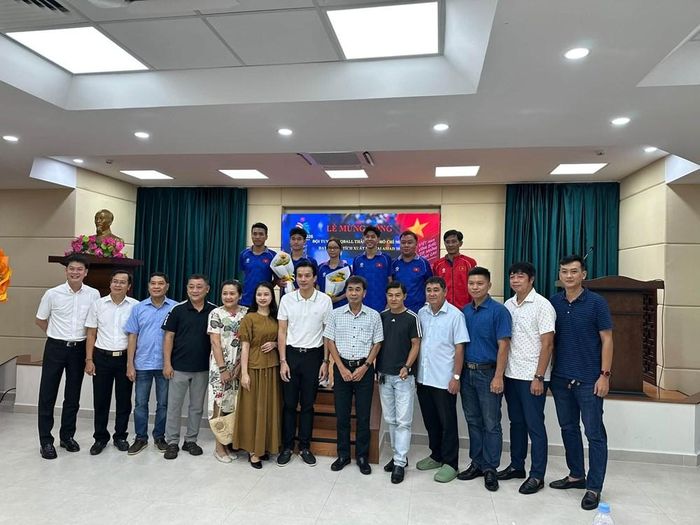 Buổi trao thưởng đã ghi nhận những nỗ lực của các VĐV và Ban huấn luyện đội tuyển teqball Việt Nam tại ASIAD 2026