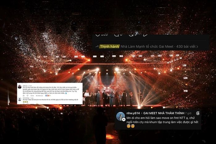 Khán giả dành nhiều lời khen cho fan meeting do chính các nhà sản xuất trong nước thực hiện