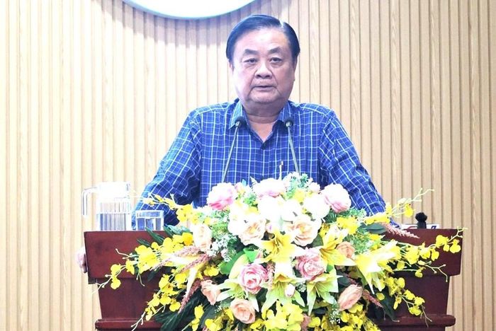 Nguyên Phó Chủ tịch Quốc hội Lê Minh Hoan phát biểu