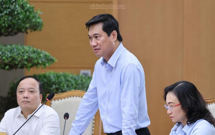 Lãnh đạo các bộ, ngành, địa phương phát biểu - Ảnh: chinhphu.vn/Phương Nguyên