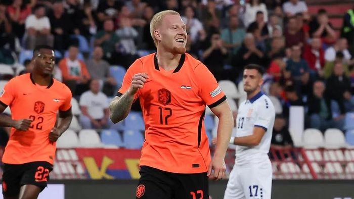 Hà Lan thắng Serbia 2-1 tại Belgrade. (Ảnh: UEFA)
