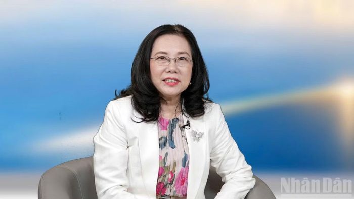 Bà Đỗ Thị Thúy Hương, Phó Chủ tịch kiêm Tổng Thư ký Hiệp hội Doanh nghiệp điện tử Việt Nam.