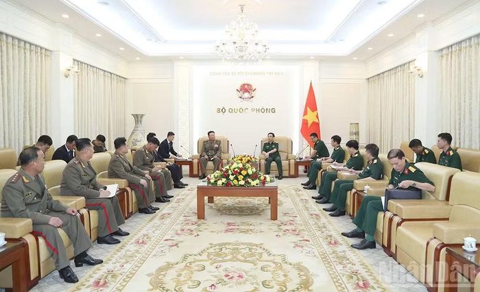 Quang cảnh buổi tiếp.