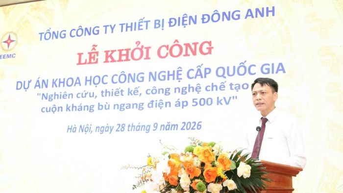 Theo Ông Nguyễn Vũ Cường, Tổng Giám đốc Tổng Công ty Thiết bị điện Đông Anh. (Ảnh: NGỌC TUẤN)