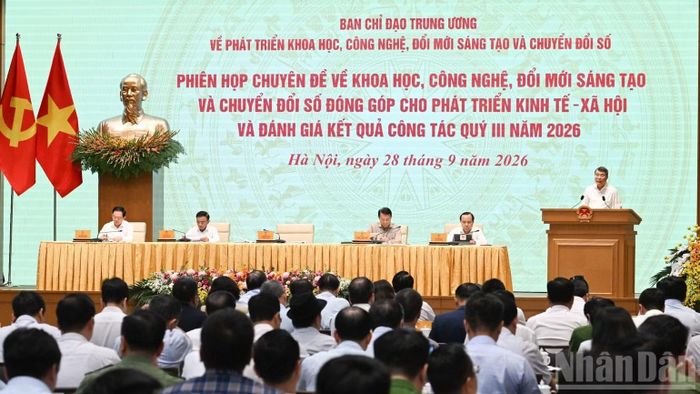  Quang cảnh hội nghị. (Ảnh: TRẦN HẢI) 