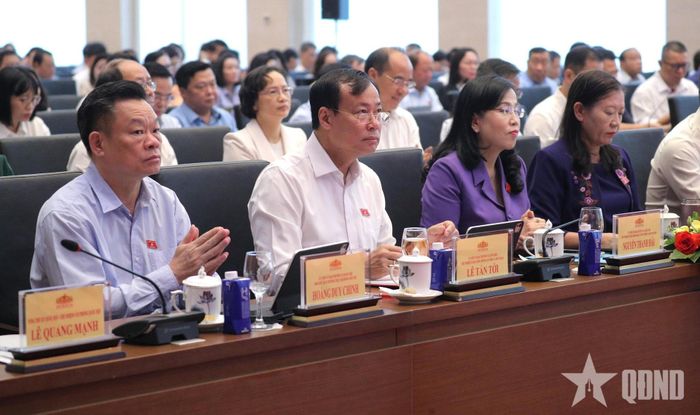  Các đại biểu tham dự hội nghị. Ảnh: LÂM HIỂN