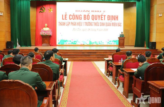 Quang cảnh buổi lễ.