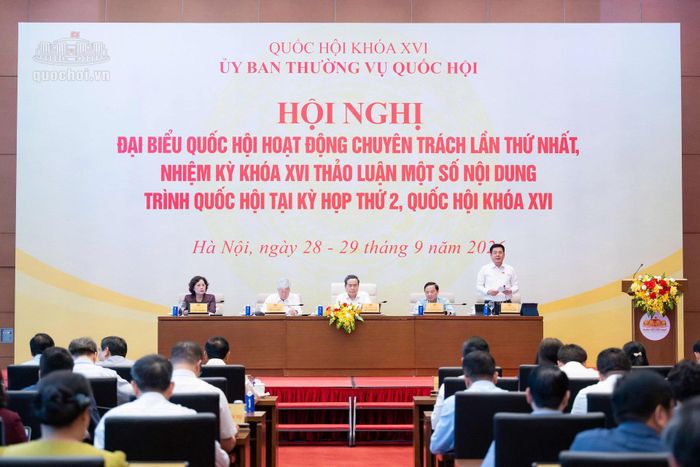 Chủ tịch Quốc hội Trần Thanh Mẫn chủ trì hội nghị. Ảnh: Quochoi.vn