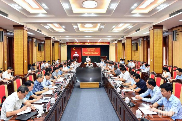 Quang cảnh hội nghị. 