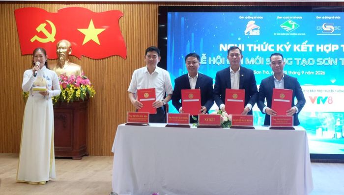 Đại diện các đơn vị ký kết hợp tác tổ chức SIF 2026.