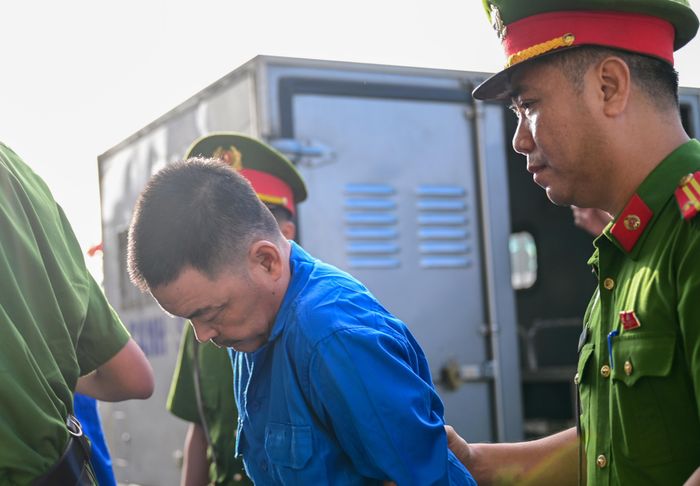  Bị cáo trong vụ án. Ảnh: ĐỖ TRUNG 
