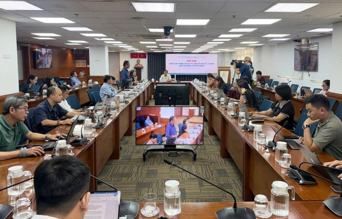  Buổi họp báo cung cấp thông tin các vấn đề kinh tế - xã hội nổi bật trên địa bàn TPHCM (Ảnh: TTBC) 