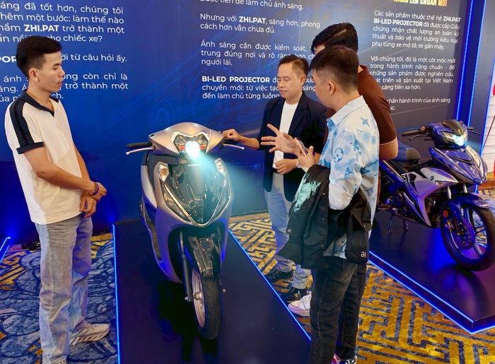 Công ty ZHI.PAT giới thiệu sản phẩm mới tại sự kiện.