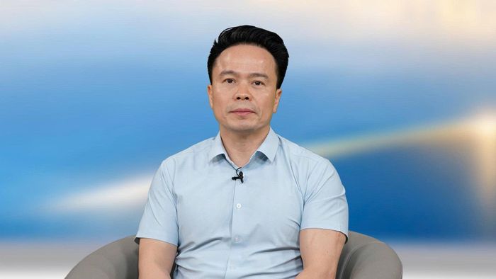  Ông Ngô Chung Khanh, Phó Vụ trưởng Vụ Phát triển thị trường nước ngoài và thương mại đa biên, phát biểu ngày 28-9. Ảnh: NGHIÊM LAN 