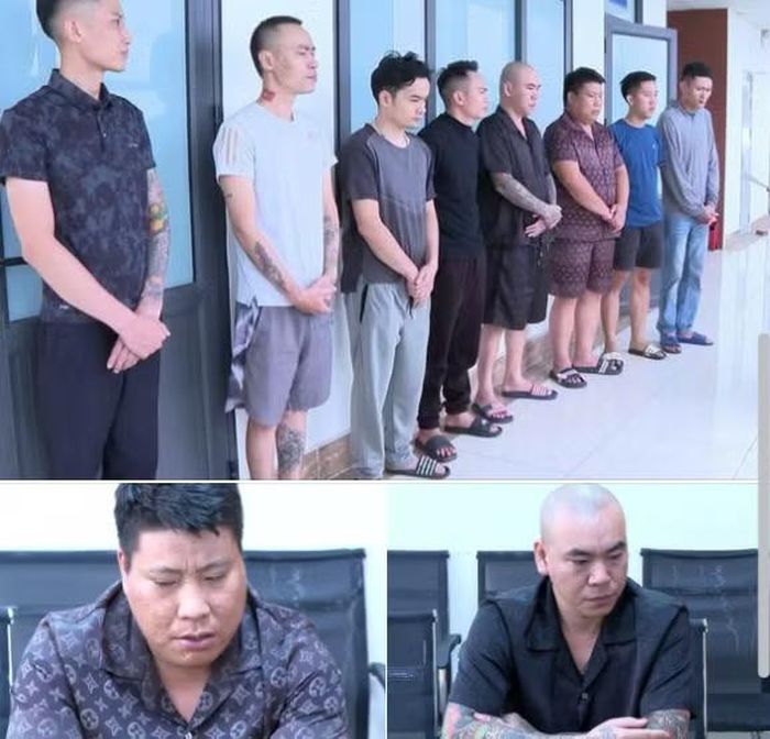 Các đối tượng trong vụ án.