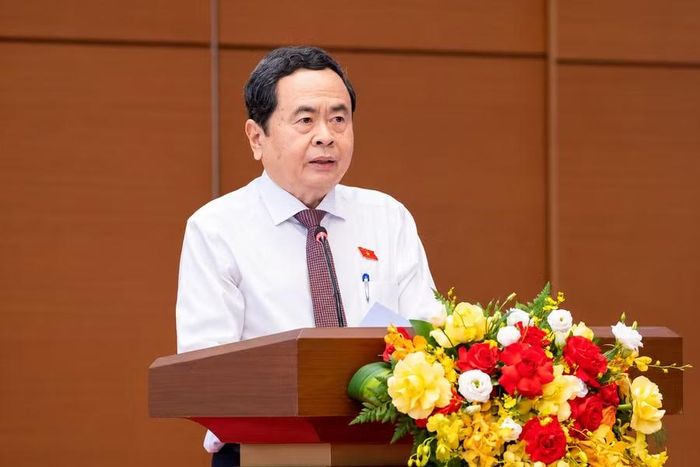 Chủ tịch Quốc hội Trần Thanh Mẫn.