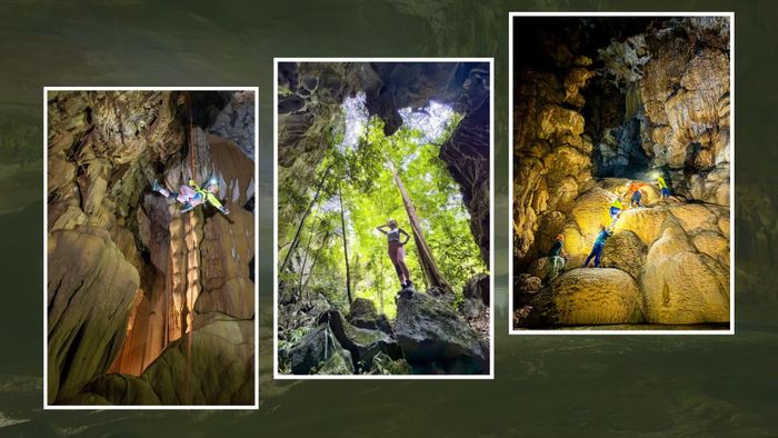 Vẻ đẹp của hang Thắng.