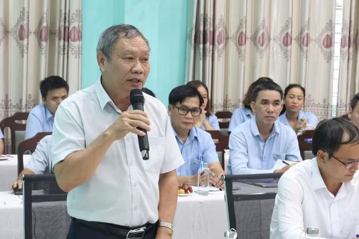 Ông Mai Tấn Linh, Phó Giám đốc Sở GD&ĐT Đà Nẵng thông tin về vận hành các trường học sau sắp xếp.