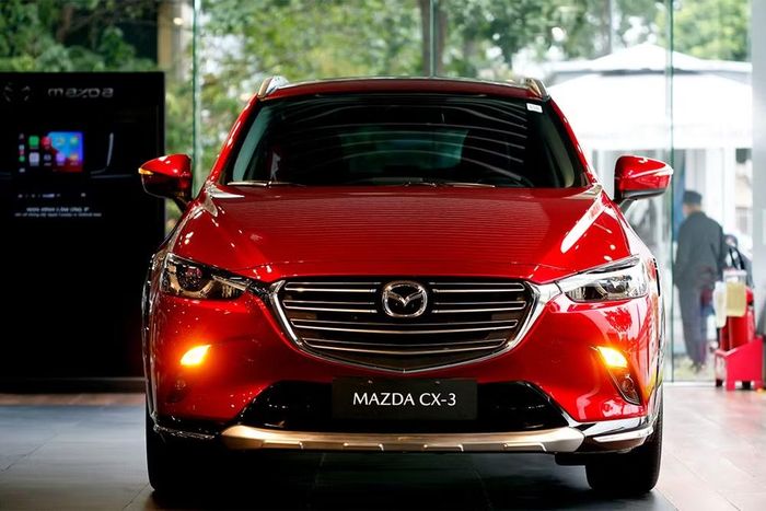 Mẫu xe Mazda CX-3 có mức giá bán lẻ ưu đãi chỉ còn từ 499 triệu đồng - Ảnh: TGPT