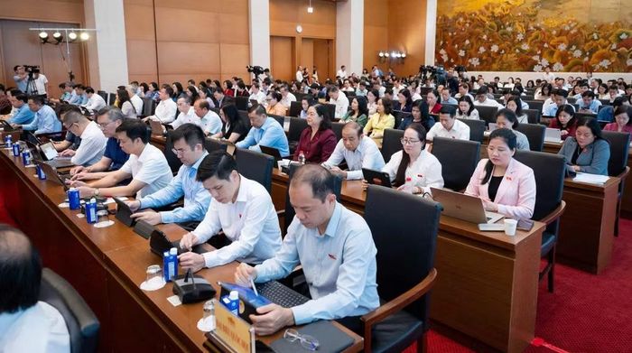 Các đại biểu tại hội nghị (ảnh QH).