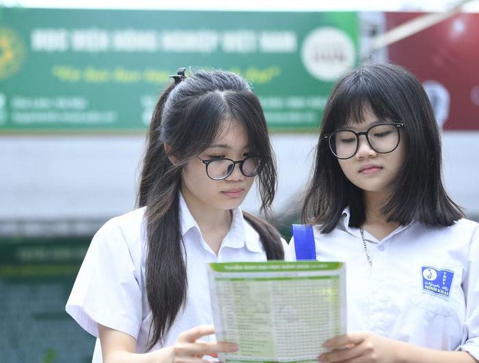 Thí sinh tìm hiểu thông tin tuyển sinh ĐH năm 2026 tại Hà Nội. Ảnh: Dương Triều