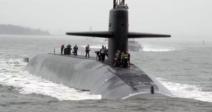 Tàu ngầm lớp Ohio của Hải quân Mỹ. Ảnh: USN.